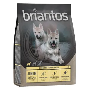 1kg Briantos Junior csirke & burgonya - gabonamentes száraz kutyatáp