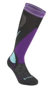Zokni Bridgedale Ski Midweight Women's graphite/purple/134