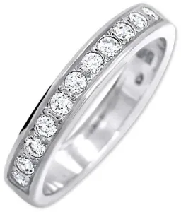 Brilio Silver Ezüst gyűrű kristályokkal 426 001 00299 04 54 mm