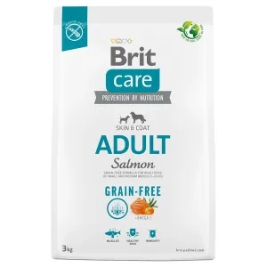 2x3kg Brit Care Dog Grain-Free Adult Salmon & Potato száraz kutyatáp