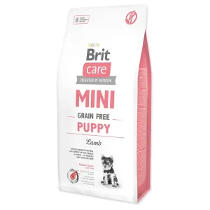 2x7kg Brit Care Mini Grain-Free Puppy Lamb száraz kölyökkutyatáp