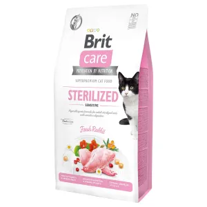 7kg Brit Care Grain-Free Sterilized Sensitive száraz macskatáp