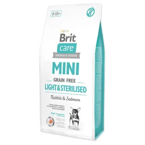 7kg Brit Care Mini Grain-Free Light & Sterilised száraz kutyatáp