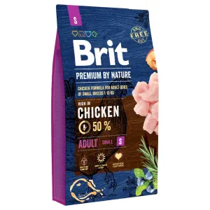 2x8kg Brit Premium Adult S száraz kutyatáp