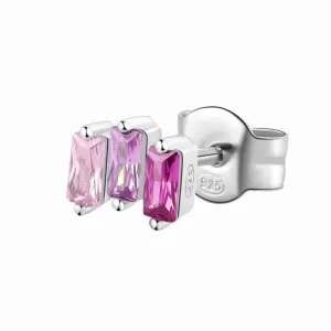 BROSWAY darab fülbevaló Fancy Vibrant rózsaszín  fülbevaló BWFVP06