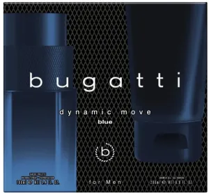 Bugatti Dynamic Move Blue - EDT 100 ml + tusfürdő 200 ml