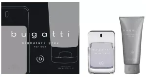 Bugatti Signature Grey - EDT 100 ml + tusfürdő 200 ml