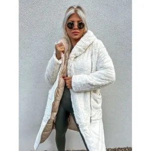 Kifordítható kapucnis téli kabát WILLA méret: XL #1416431