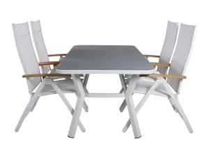 Asztal és szék garnitúra Dallas 3582