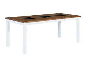 Asztal Riverton 493 (Fehér + Barna)