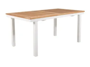 Kerti asztal Dallas 809 (Tikfa + Fehér)