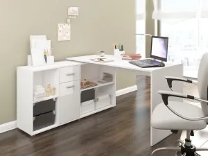 Fehér íróasztalok butor1.hu
