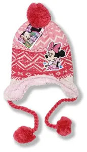 Lányka téli meleg sapka- Minnie Mouse Méret: 52