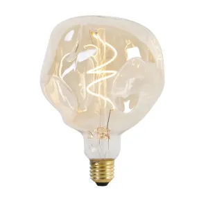 E27 szabályozható LED lámpa G125 arany 4W 150 lm 1800K