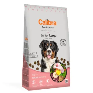 2x12kg Calibra Dog Premium Line Junior Large Breed csirke száraz kutyatáp