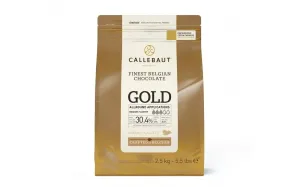 Karamell ízű arany csokoládé Gold Callets - 250 g - Callebaut