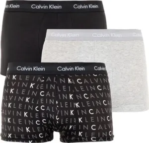 Calvin Klein 3 PACK - férfi boxeralsó U2664G-YKS L