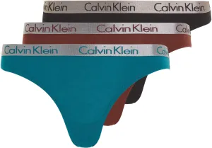 Calvin Klein 3 PACK - női alsó Bikini QD3561E-IIL XS