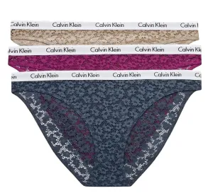 Calvin Klein 3 PACK - női alsó Bikini QD3926E-6Q2 XS