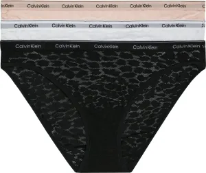 Calvin Klein 3 PACK - női alsó Bikini QD5069E-N8I S