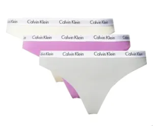 Calvin Klein 3 PACK - női tanga alsó PLUS SIZE QD3800E-CFU 3XL