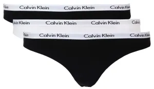 Calvin Klein 3 PACK - női tanga alsó QD3587E-WZB S
