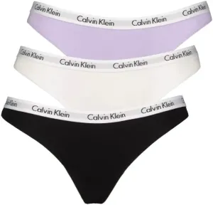 Calvin Klein 3 PACK - női tanga PLUS SIZE QD3800E-HVN XXL