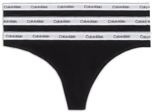 Calvin Klein 3 PACK - női tanga PLUS SIZE QD5209E-UB1-plus-size XXL