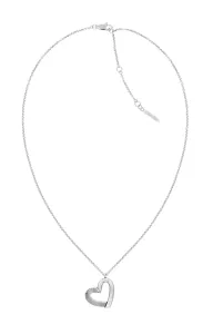 Calvin Klein Decens minimalista acél nyaklánc szívvel Minimalist Hearts 35000384