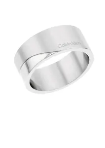 Calvin Klein Elegáns acél gyűrű Minimal Circular 35000198 52 mm