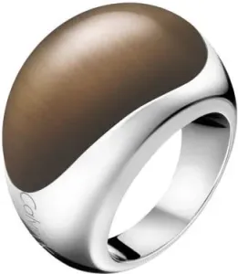 Calvin Klein Acél gyűrű kővel Ellipse KJ3QCR0201 52 mm