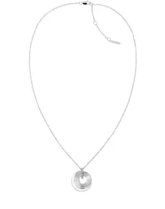 Calvin Klein Luxus acél nyaklánc kristályokkal 35000157 #1424214