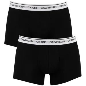 Calvin Klein 2 PACK - férfi boxeralsó CK One NB2385A-BNM S