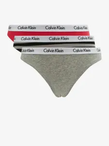 Calvin Klein 3 PACK - női alsó Bikini QD3588E-658 S