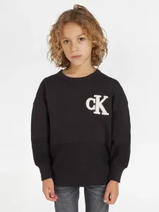 Calvin Klein Jeans Gyerek pulóver Fekete