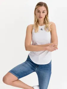 Calvin Klein Jeans Camisole Trikó Fehér