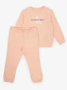 Calvin Klein Jeans Gyerek melegítő szett Narancssárga