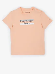 Calvin Klein Jeans Gyerek Póló Narancssárga