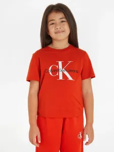 Calvin Klein Jeans Gyerek Póló Piros