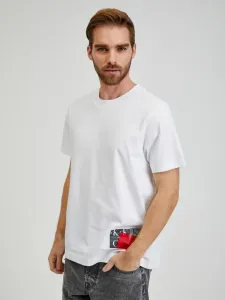 Calvin Klein Jeans Póló Fehér #706765