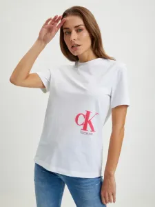 Fehér pólók Calvin Klein Jeans