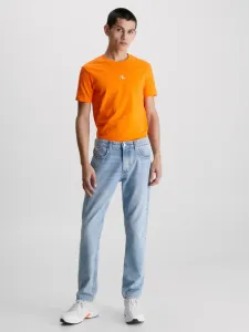 Calvin Klein Jeans Póló Narancssárga #1011288