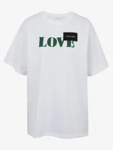 Calvin Klein Jeans Prt Love Logo Póló Fehér