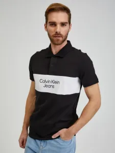 Calvin Klein Jeans Teniszpóló Fekete