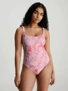 Calvin Klein Underwear	 Authentic-One Piece-Print Egyrészes fürdőruha Rózsaszín