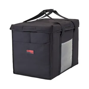 CAMBRO Ételszállító táska – 53.5 x 35.5 x 43 cm – Fekete – összehajtható
