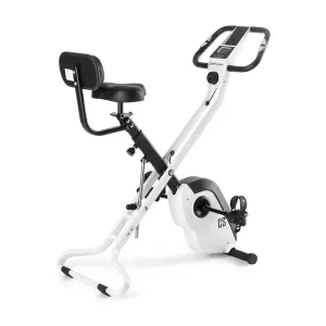 Capital Sports Azura X2 X-Bike, kerékpár, 120 kg-ig, pulzusmérővel, összecsukható, 4 kg, fehér