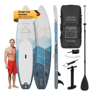 Capital Sports Lanikai Cruiser 10.8, felfújható paddle board, készlet SUP deszkával, 330 x 77 x 15 #31153