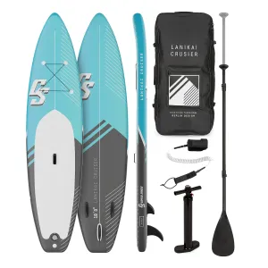 Capital Sports Lanikai Cruiser 10.8, felfújható paddle board, készlet SUP deszkával, 330 x 77 x 15 #1058428