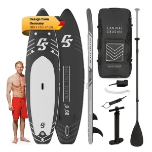 Capital Sports Lanikai Cruiser 9.8, felfújható paddle board, készlet SUP deszkával, 305 x 77 x 10 #31154